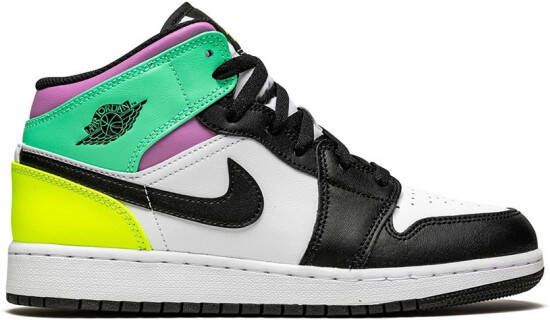 Jordan Kids Air Jordan 1 Mid sneakers Wit