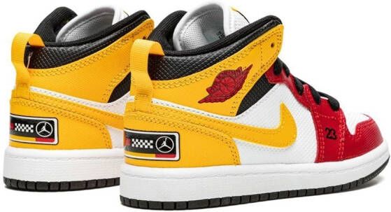 Jordan Kids Air Jordan 1 Mid sneakers Wit