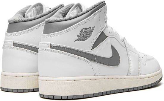 Jordan Kids Air Jordan 1 Mid sneakers Wit