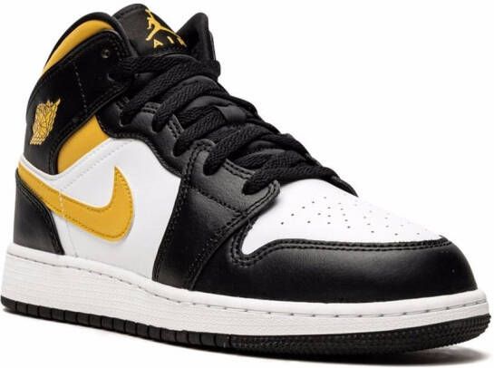 Jordan Kids Air Jordan 1 Mid sneakers Zwart