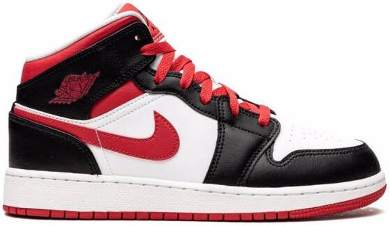 Jordan Kids Air Jordan 1 Mid sneakers Zwart