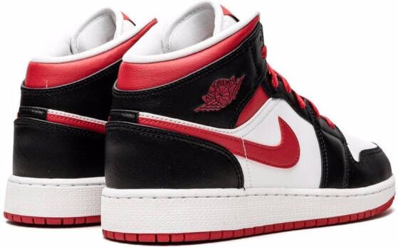 Jordan Kids Air Jordan 1 Mid sneakers Zwart