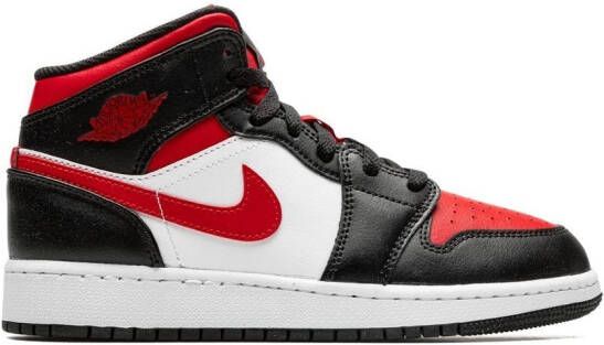 Jordan Kids Air Jordan 1 Mid sneakers Zwart