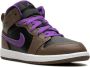 Jordan Kids Air Jordan 1 Mid sneakers Zwart - Thumbnail 2