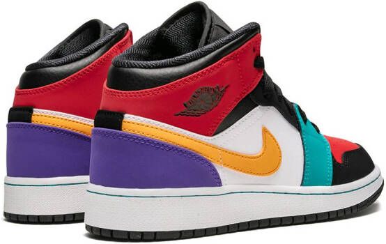 Jordan Kids Air Jordan 1 Mid sneakers Zwart