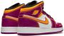 Jordan Kids Air Jordan 1 mid-top DOD sneakers Paars - Thumbnail 3