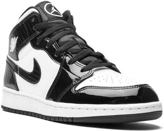 Jordan Kids Air Jordan 1 mid-top SE GS sneakers Zwart