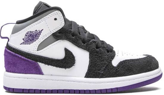 Jordan Kids Air Jordan 1 mid-top SE sneakers Wit