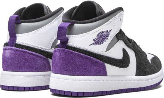 Jordan Kids Air Jordan 1 mid-top SE sneakers Wit