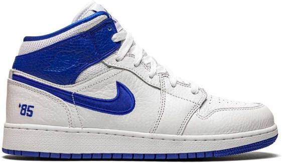 Jordan Kids Air Jordan 1 mid-top SE sneakers Wit