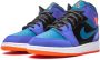 Jordan Kids Air Jordan 1 mid-top sneakers Blauw - Thumbnail 2