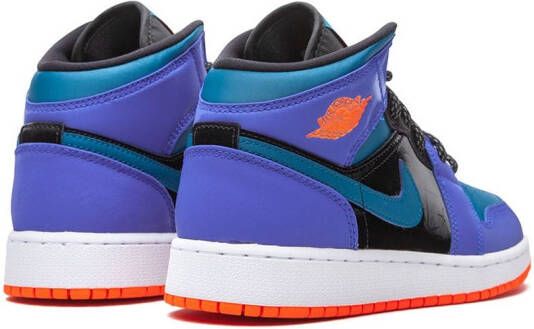 Jordan Kids Air Jordan 1 mid-top sneakers Blauw