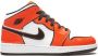 Jordan Kids Air Jordan 1 mid-top sneakers Oranje - Thumbnail 2