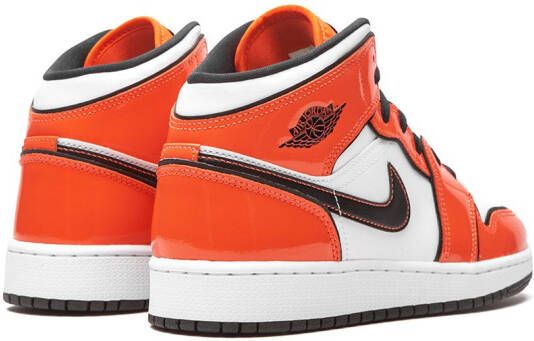 Jordan Kids Air Jordan 1 mid-top sneakers Oranje