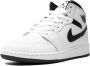 Jordan Kids Air Jordan 1 Mid "White Black" sneakers Wit - Thumbnail 3