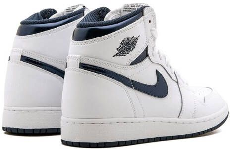 Jordan Kids Air Jordan 1 OG high-top sneakers Wit