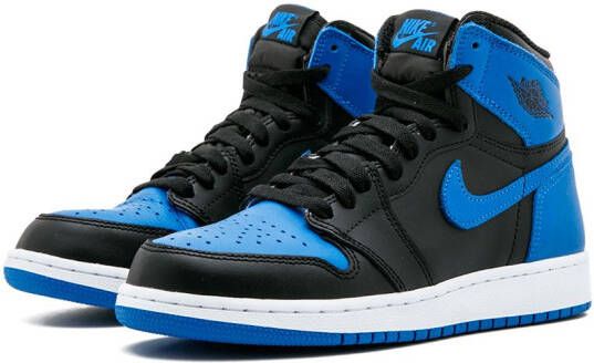 Jordan Kids Air Jordan 1 Retro High OG BG sneakers Zwart