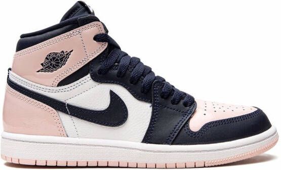 Jordan Kids Air Jordan 1 Retro High OG 'Bubble Gum' sneakers Wit