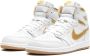 Jordan Kids Air Jordan 1 Retro High OG "Metallic Gold" sneakers Wit - Thumbnail 5