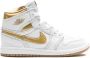 Jordan Kids Air Jordan 1 Retro High OG "Metallic Gold" sneakers Wit - Thumbnail 2