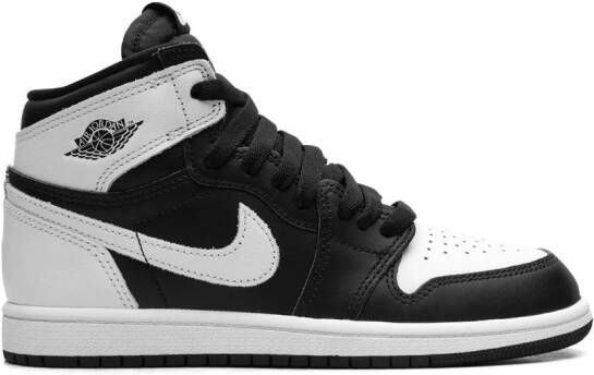 Jordan Kids Air Jordan 1 Retro High OG "Reverse Panda" sneakers Zwart