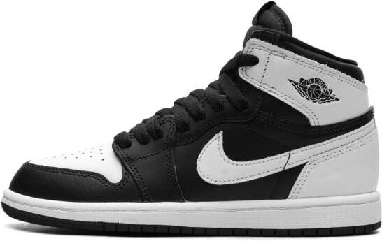 Jordan Kids Air Jordan 1 Retro High OG "Reverse Panda" sneakers Zwart