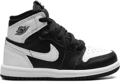 Jordan Kids Air Jordan 1 Retro High OG "Reverse Panda" sneakers Zwart