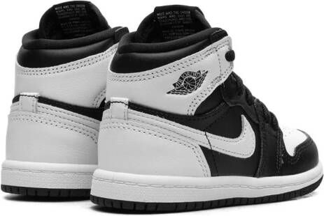 Jordan Kids Air Jordan 1 Retro High OG "Reverse Panda" sneakers Zwart