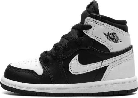 Jordan Kids Air Jordan 1 Retro High OG "Reverse Panda" sneakers Zwart