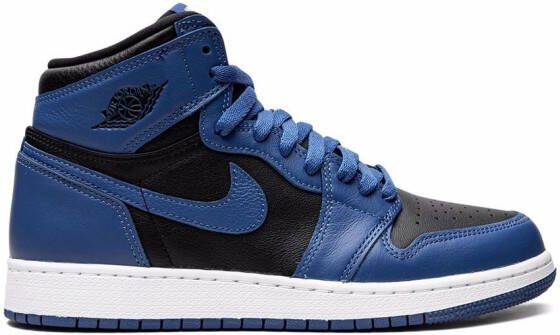 Jordan Kids Air Jordan 1 Retro High OG "Dark Marina Blue" sneakers Blauw