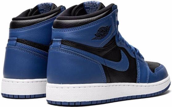 Jordan Kids Air Jordan 1 Retro High OG "Dark Marina Blue" sneakers Blauw