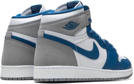 Jordan Kids Air Jordan 1 Retro "True Blue" sneakers Blauw