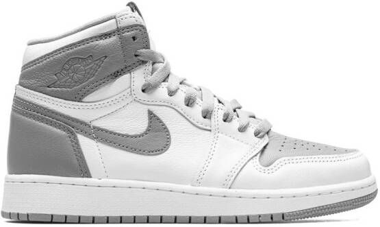 Jordan Kids Air Jordan 1 Retro High OG 'Stealth' sneakers Wit