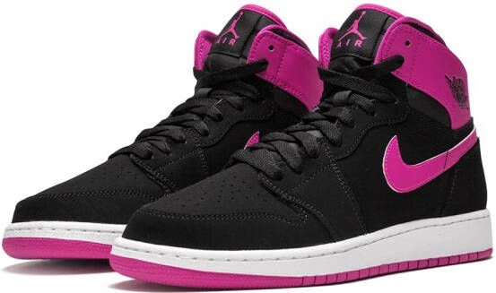 Jordan Kids Air Jordan 1 Retro high-top GG sneakers Zwart