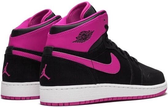 Jordan Kids Air Jordan 1 Retro high-top GG sneakers Zwart