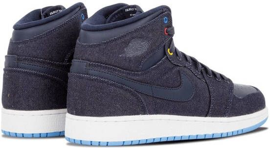 Jordan Kids Air Jordan 1 Retro high-top sneakers Blauw