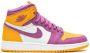 Jordan Kids Air Jordan 1 Retro high-top sneakers Geel - Thumbnail 2