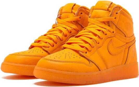 Jordan Kids Air Jordan 1 Retro high-top sneakers Geel