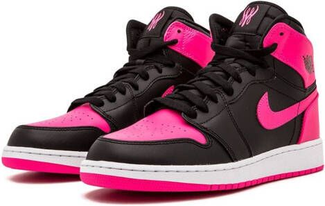 Jordan Kids Air Jordan 1 Retro high-top sneakers Zwart