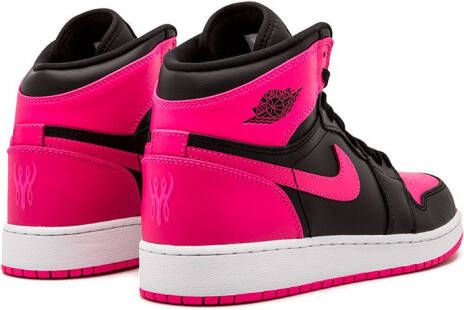 Jordan Kids Air Jordan 1 Retro high-top sneakers Zwart