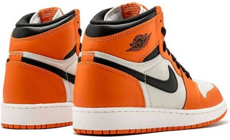 Jordan Kids Air Jordan 1 Retro high-top sneakers Oranje