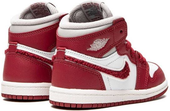 Jordan Kids Air Jordan 1 Retro high-top sneakers Rood