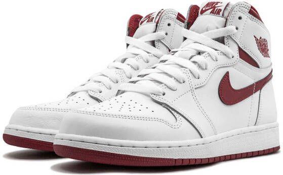 Jordan Kids Air Jordan 1 Retro high-top sneakers Wit