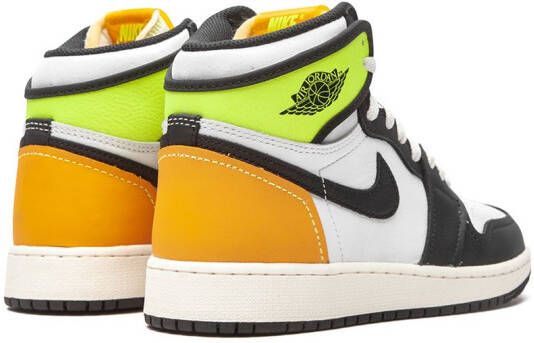 Jordan Kids Air Jordan 1 Retro high-top sneakers Zwart