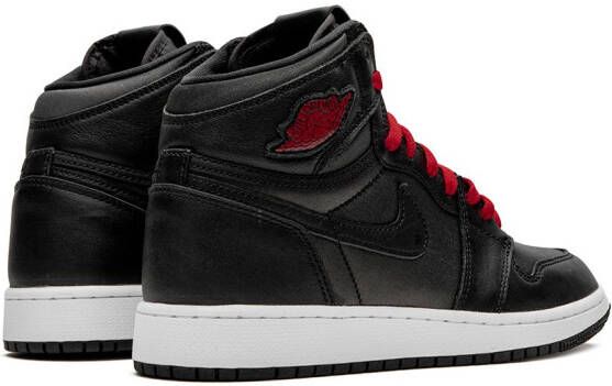 Jordan Kids Air Jordan 1 Retro high-top sneakers Zwart