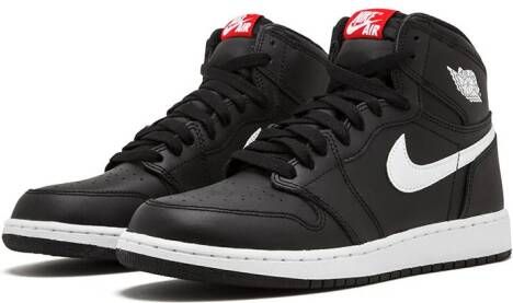 Jordan Kids Air Jordan 1 Retro high-top sneakers Zwart