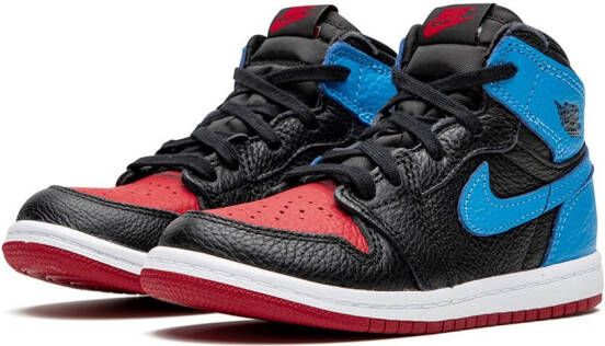 Jordan Kids Air Jordan 1 Retro high-top sneakers Zwart