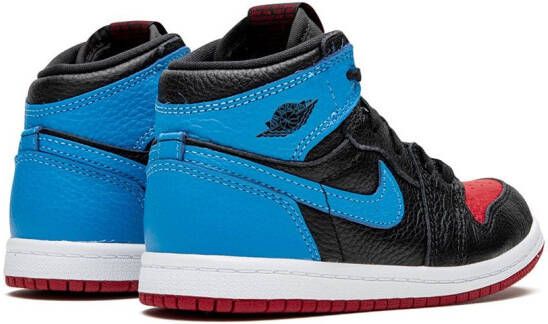 Jordan Kids Air Jordan 1 Retro high-top sneakers Zwart