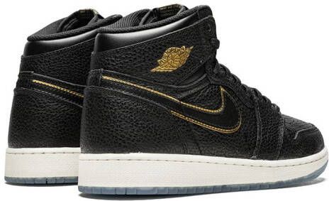 Jordan Kids Air Jordan 1 Retro high-top sneakers Zwart