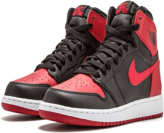 Jordan Kids Air Jordan 1 Retro high-top sneakers Zwart